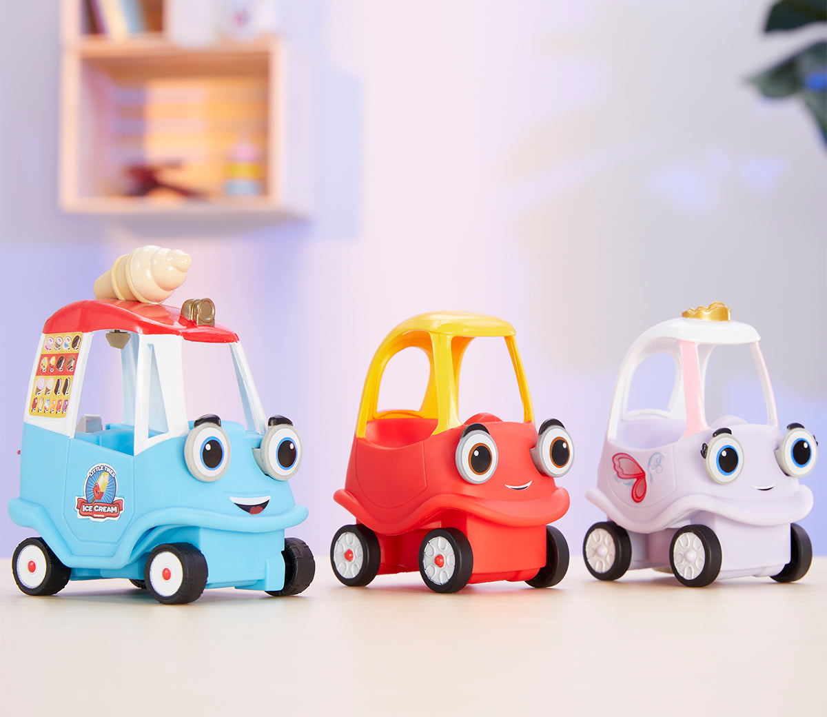 Let's Go Cozy Coupe™ Mini Vehicle Assortment ( tiny hand held toy) not a drive in coupe