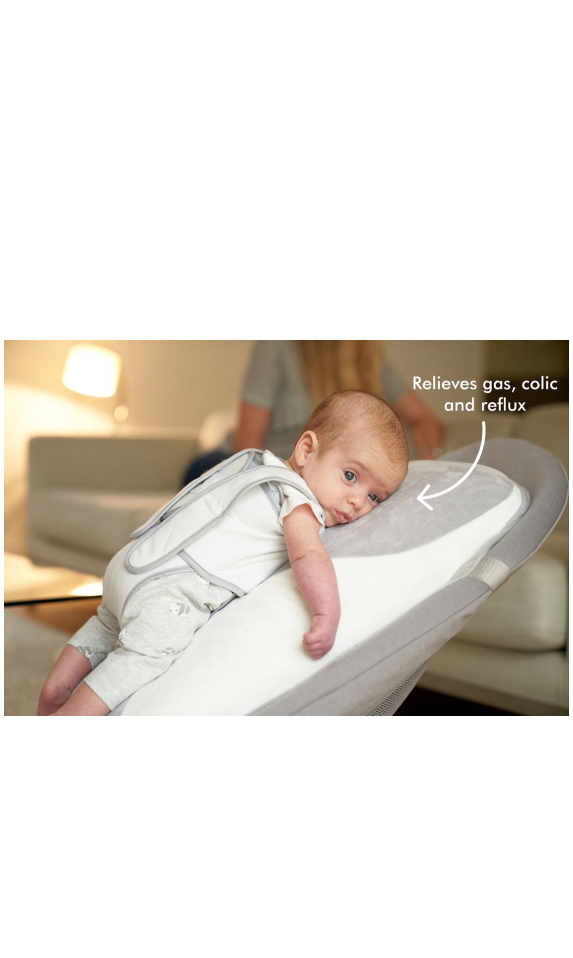 Babocush with heartbeat sound & gentle vibration