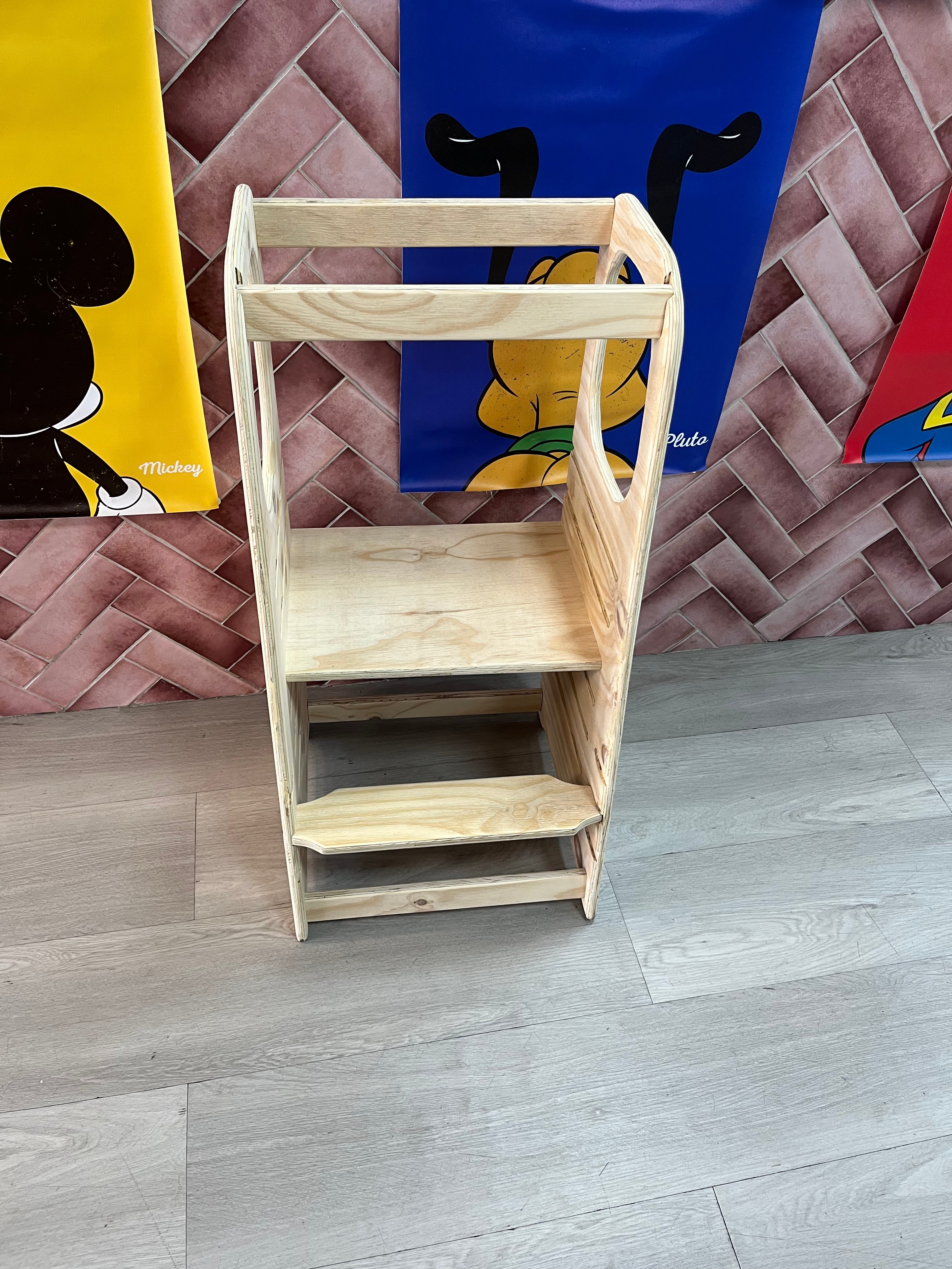 Buzy Steps - Natural Wood BRAND NEW