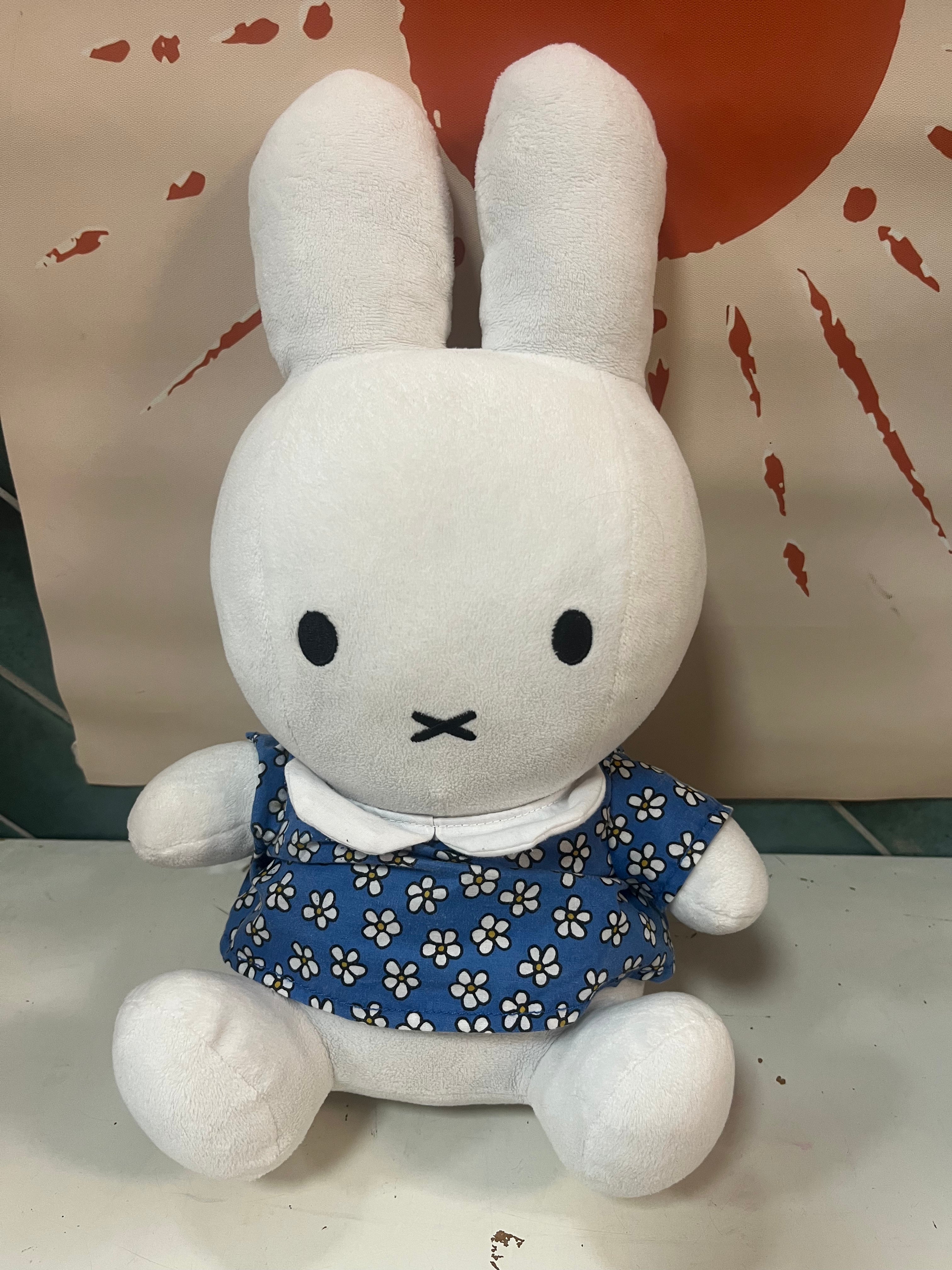Nijntje Blue Flower Dress Miffy
