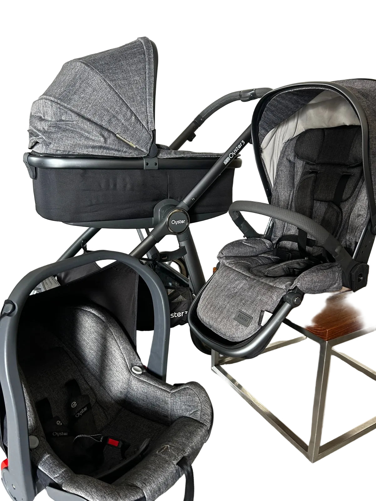 Oyster 3 Travel System - Grey*