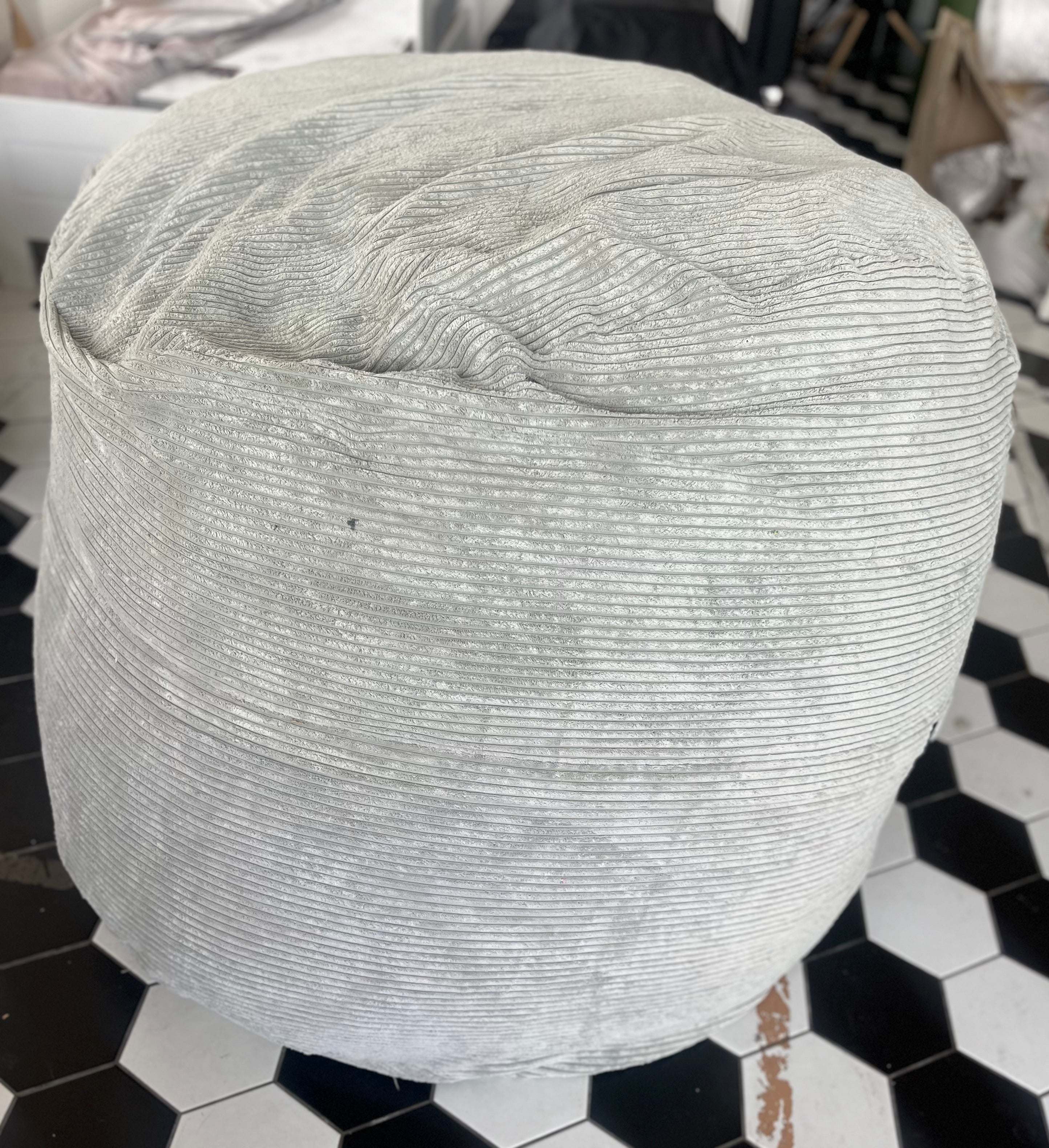 Fatsak Corduroy light Grey
