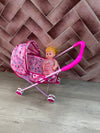 Kids Baby Doll with Stroller
