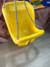 Children's Back Supporting Garden Hanging Swing - Yellow