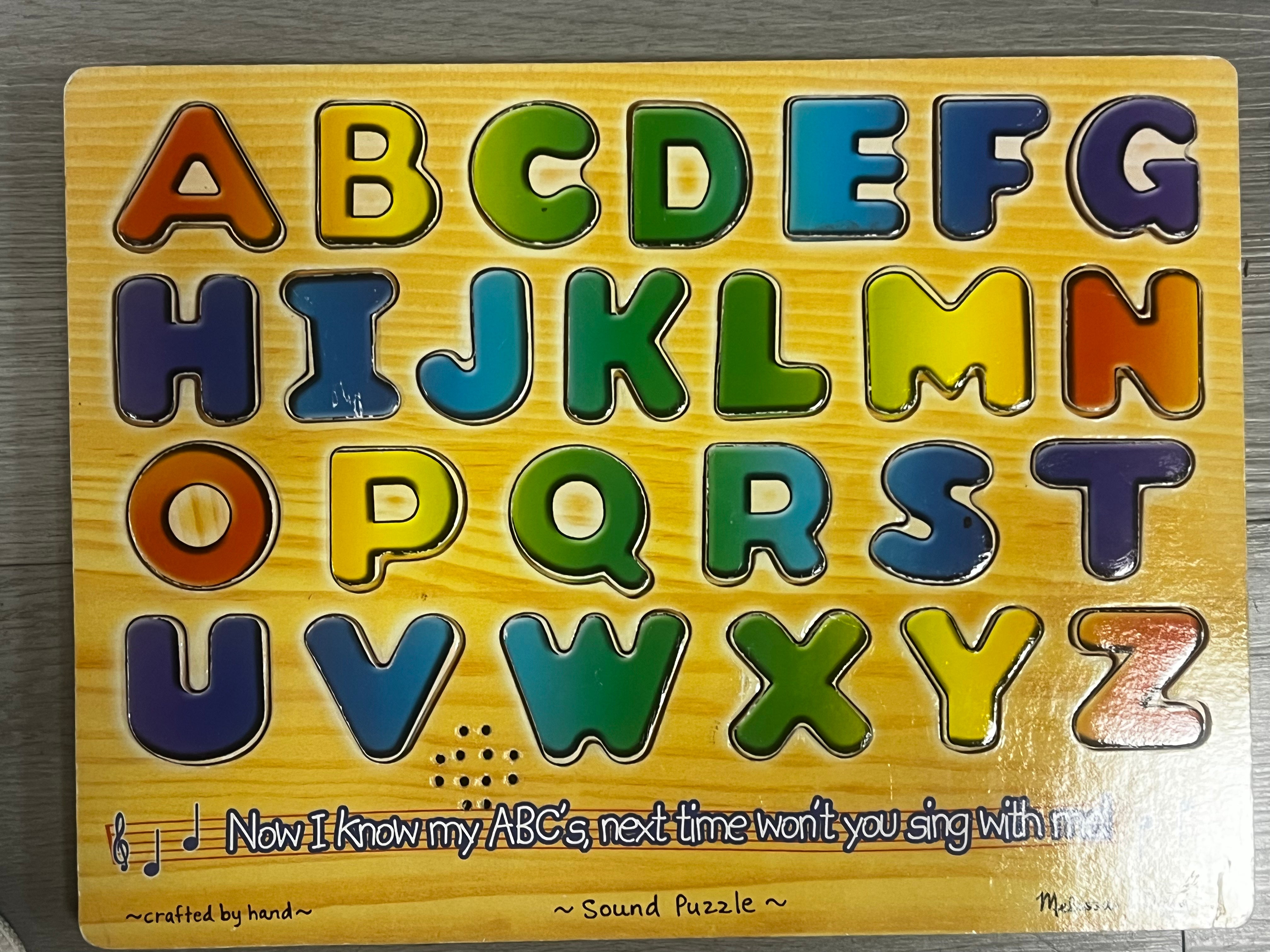 Various Melissa & Doug Sound Puzzles*