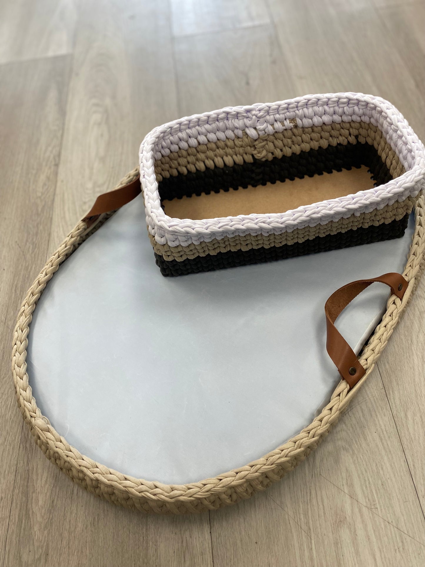 BohoBaby Changing Station & nappy holder Combo