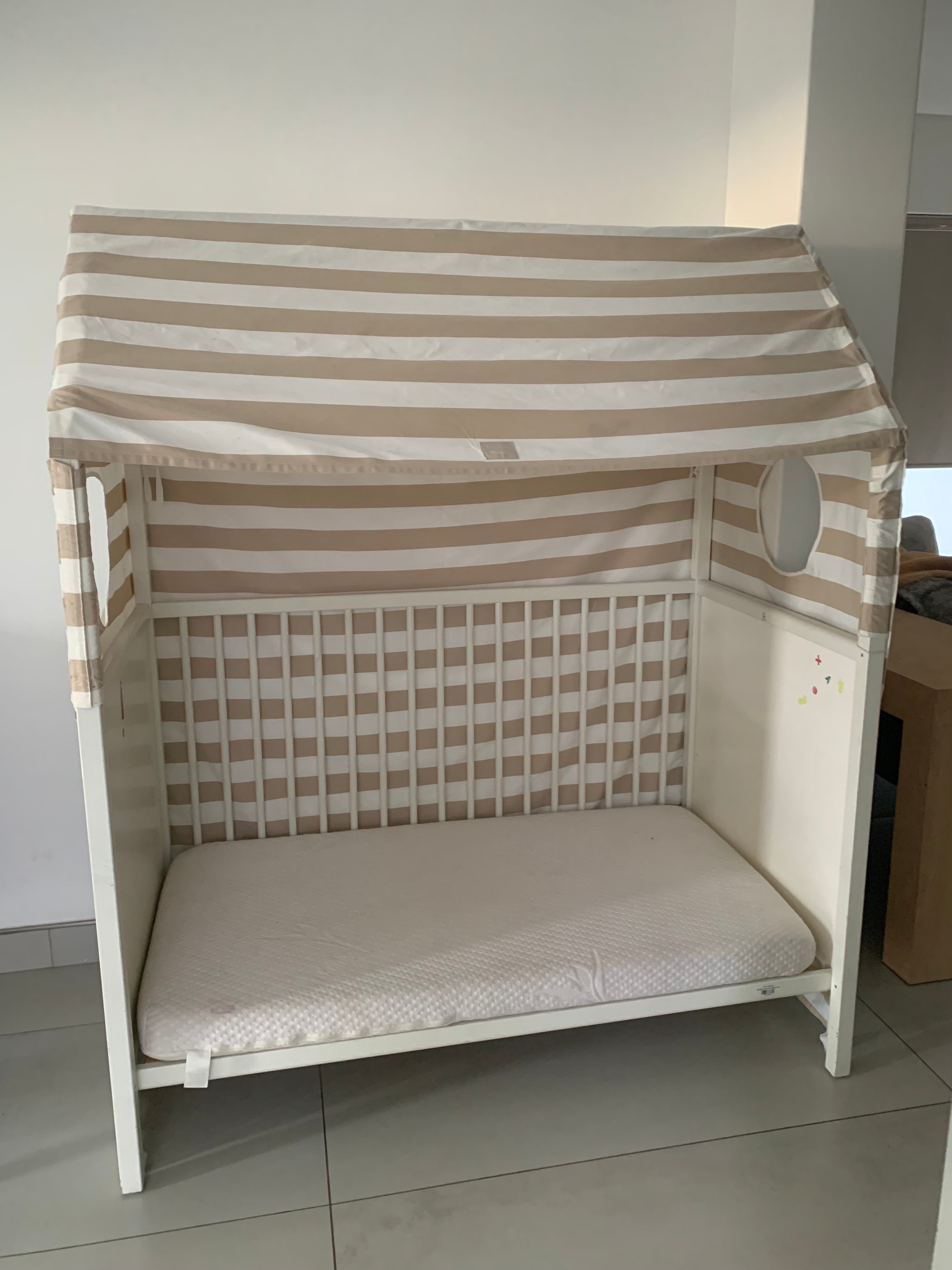 Stokke Home Bed with Tent - White