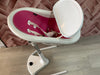 Mima Moon High Chair With Pink Cushion