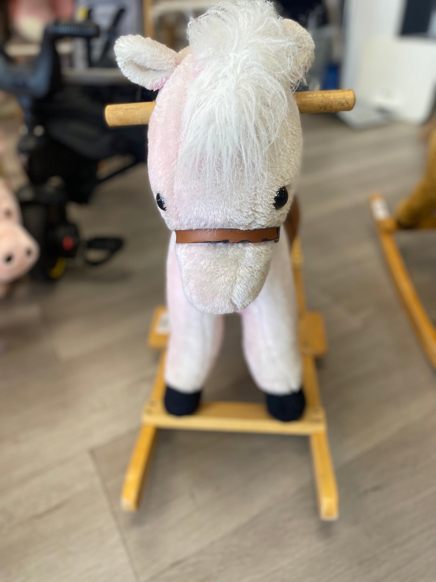 Pink Rocking Horse