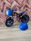 FirstBike Limited - Balance Bike & Dash Helmet - Blue