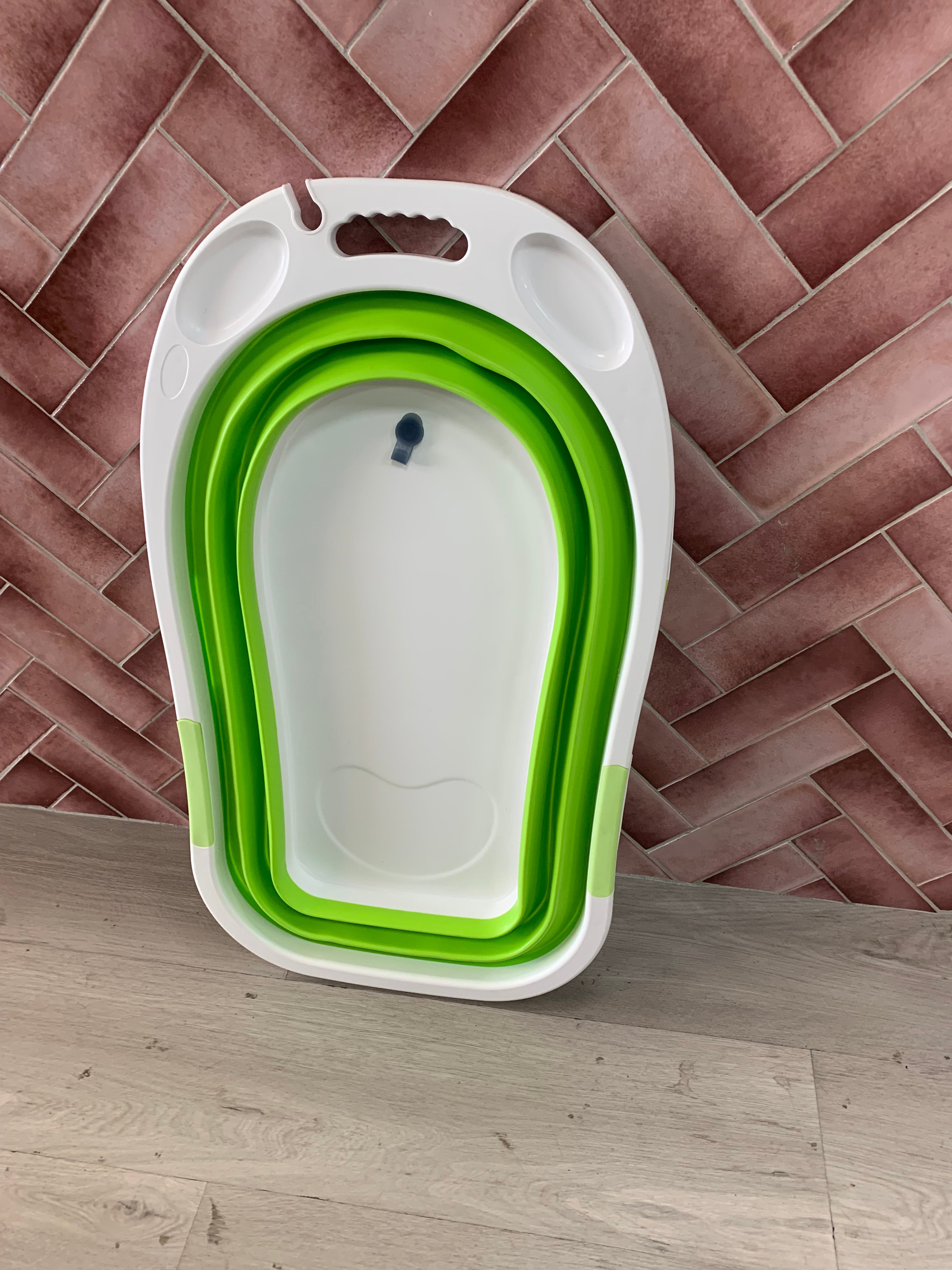Collapsible - Baby Folding Bath / Green