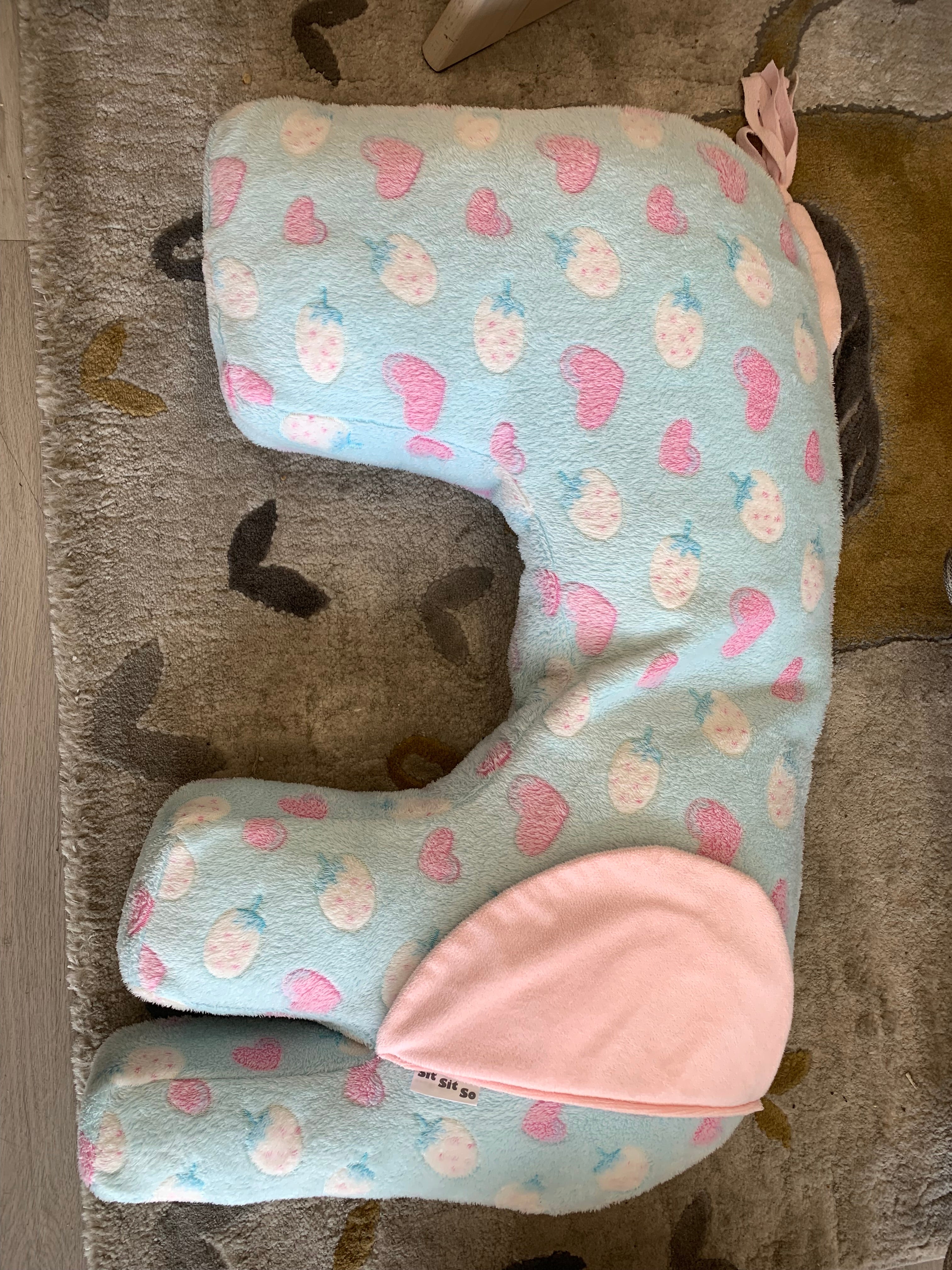 Sit Sit So Feeding Pillow - Blue & Pink*