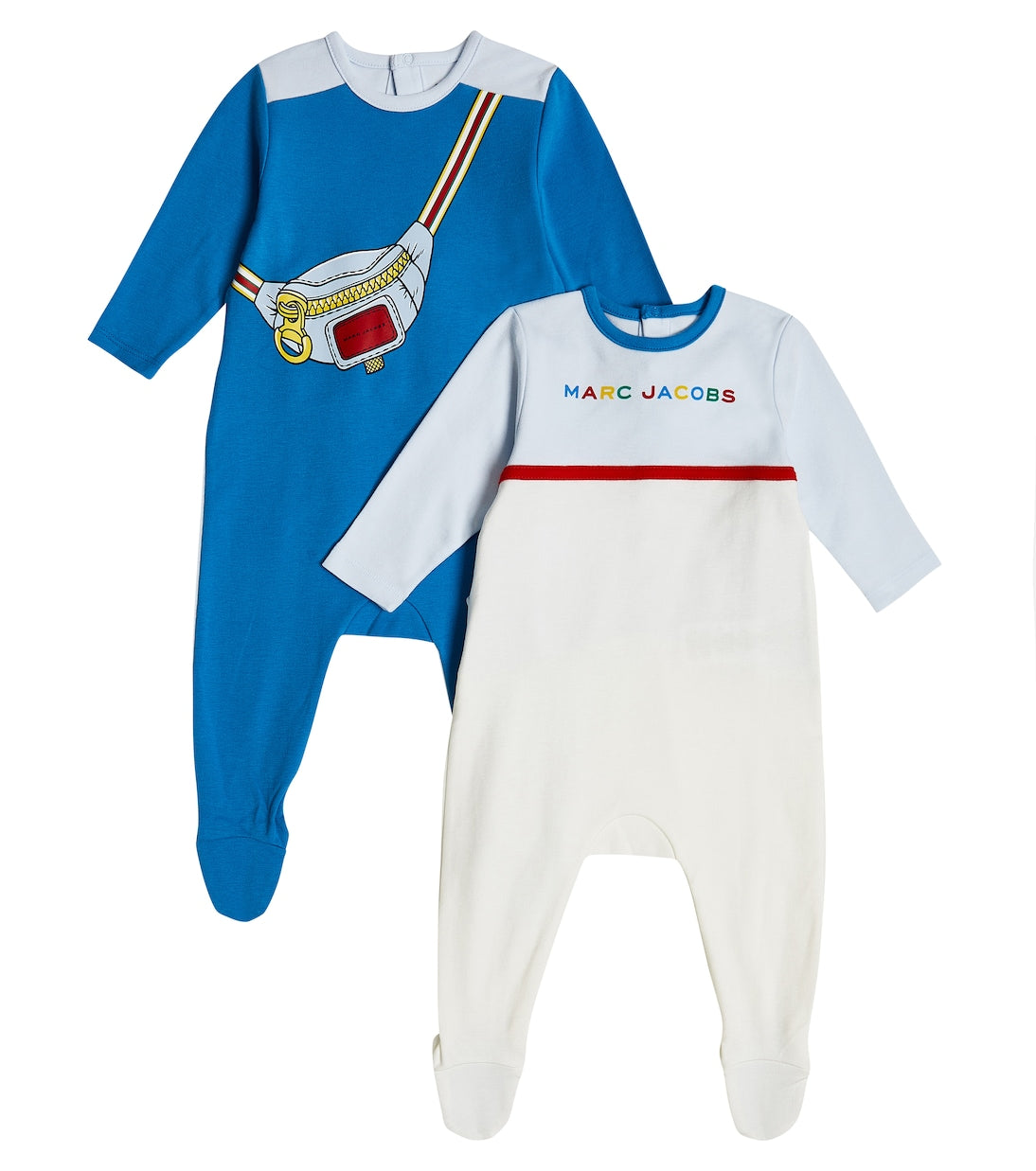 MARC JACOBS KIDS Baby set of 2 cotton onesies