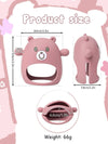 Cartoon Bear Design Silicone Teethers