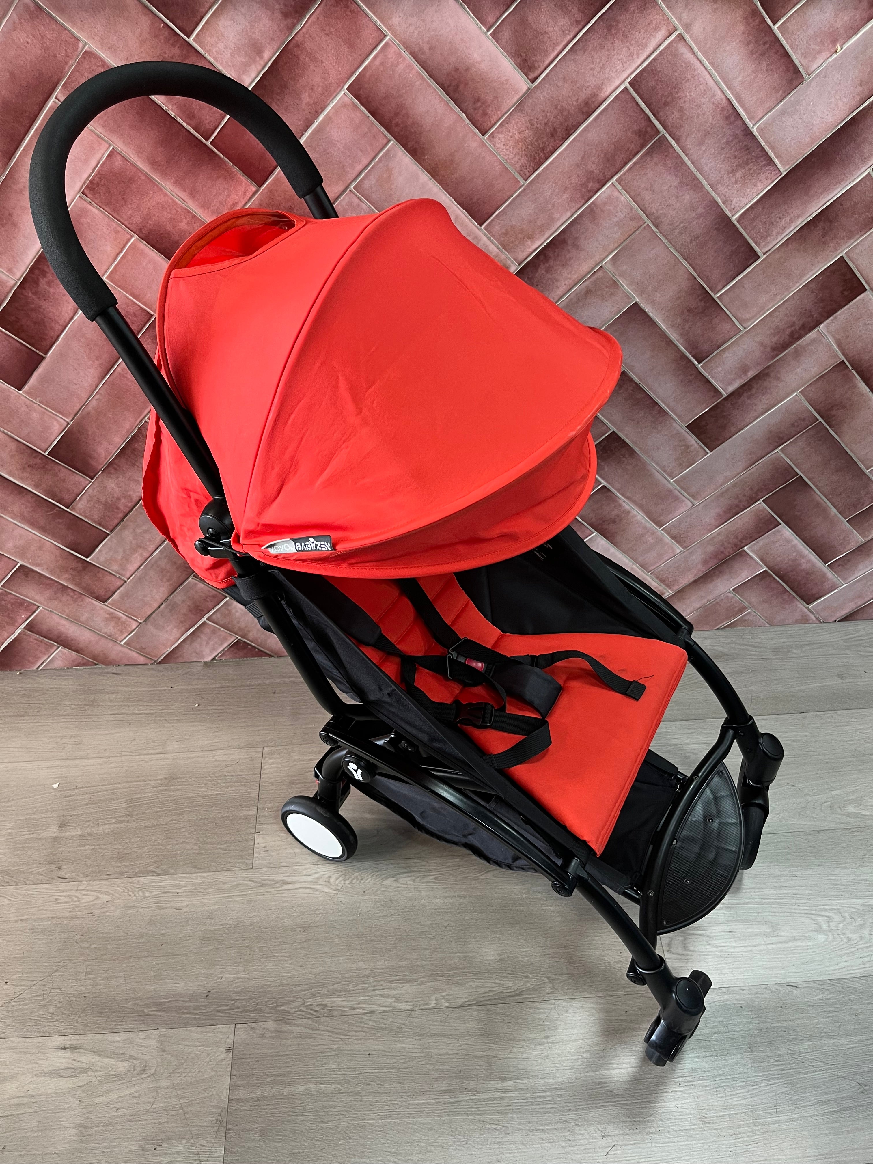 Babyzen Yo-Yo1 + Soft Bassinet (NEWBORN PACK) - Red