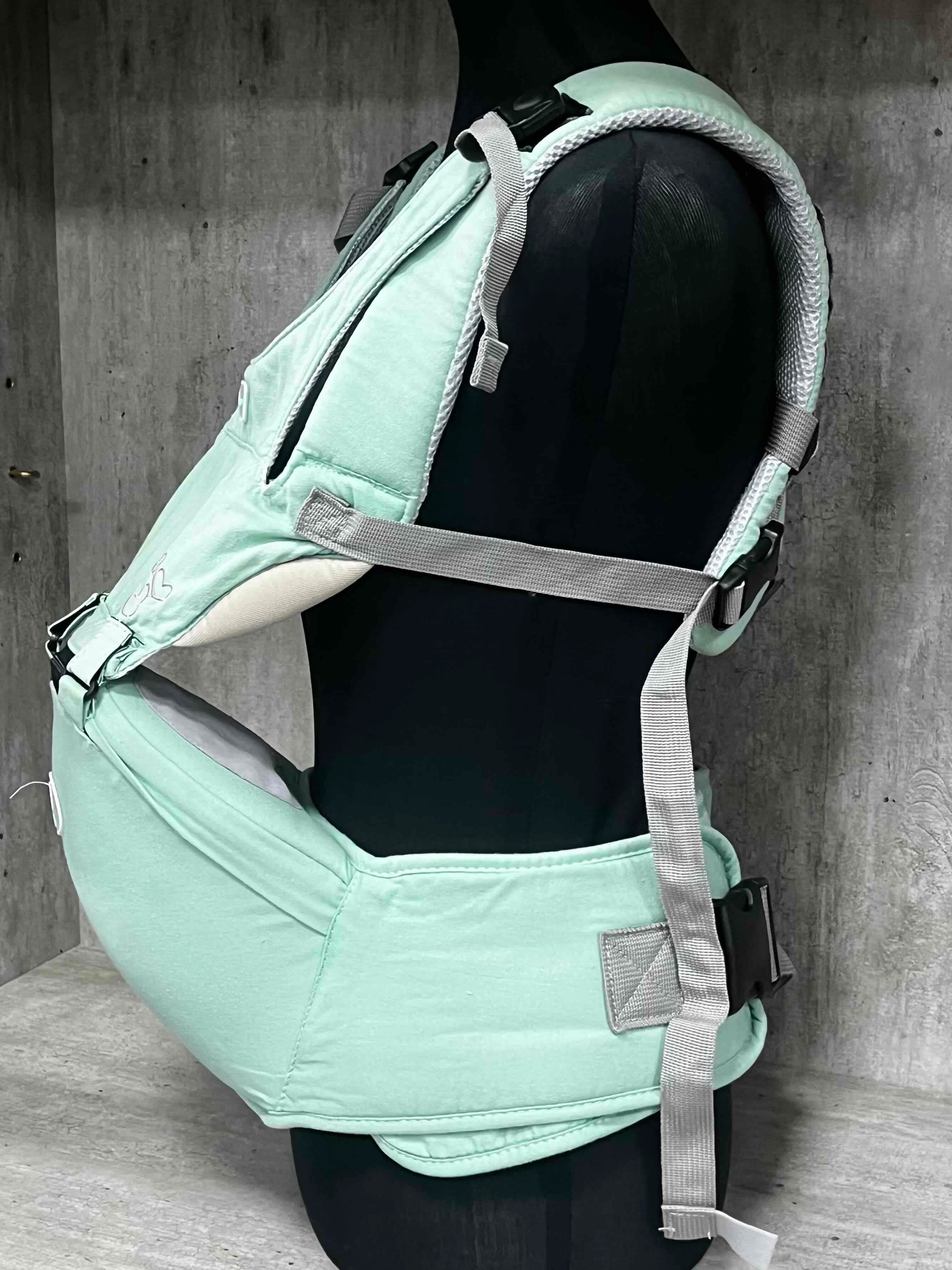Aiebao Multifunction Ergonomic Hipseat Baby Carrier - Mint Green