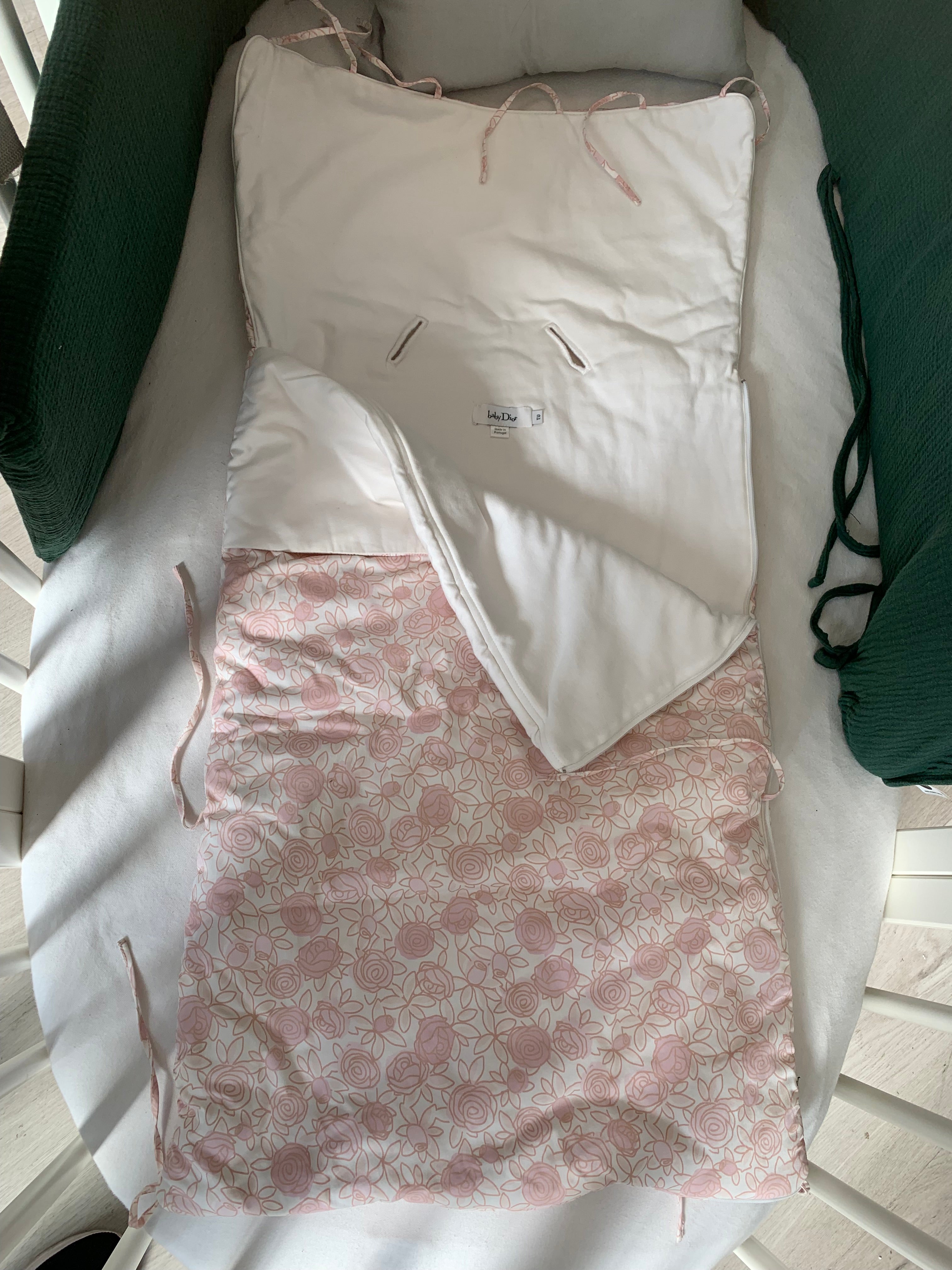 Dior Hooded Sleeping Bag - Pink Floral