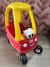 Little Tikes Coupe Push Car YELLOW & RED Preloved