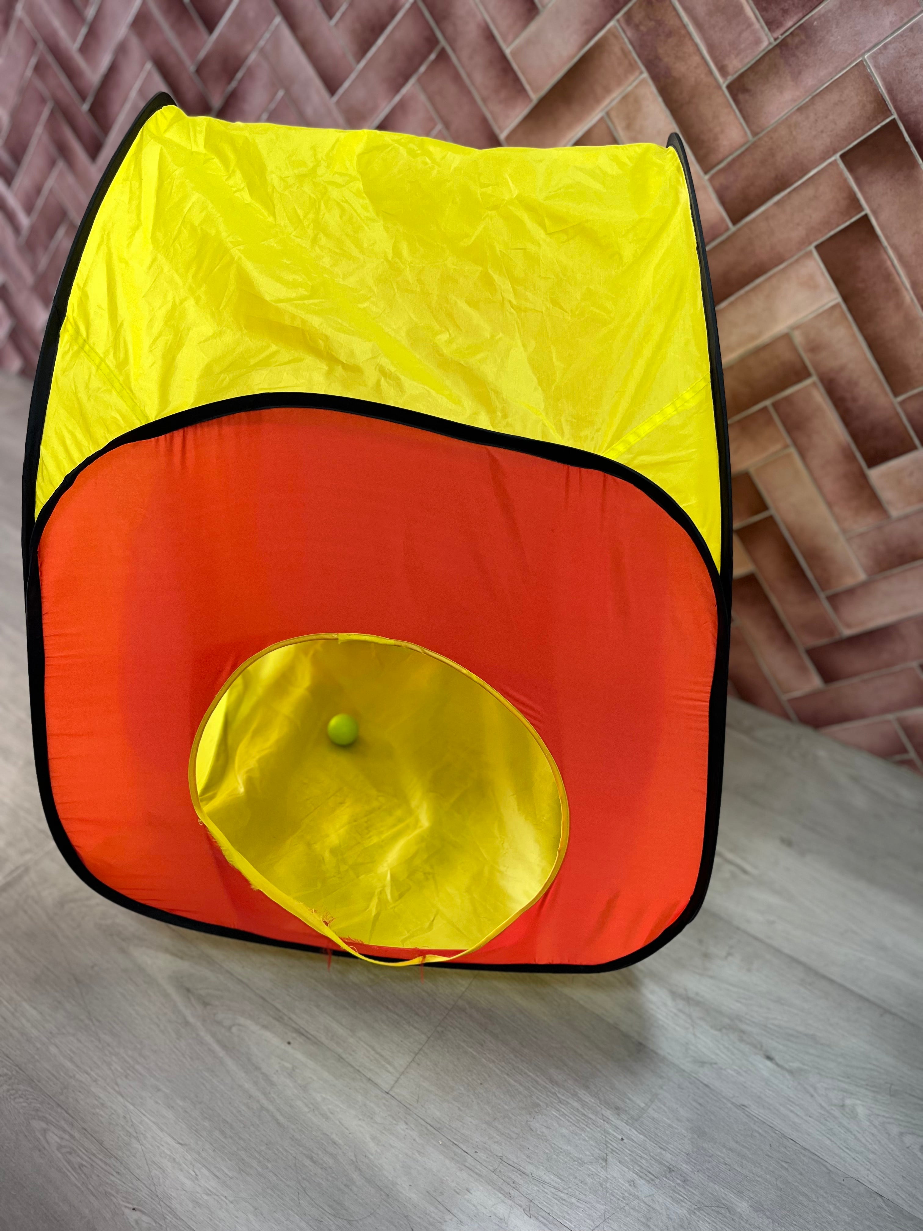 Outdoor Children's Tent Crawl Tunnel Cubic Shape