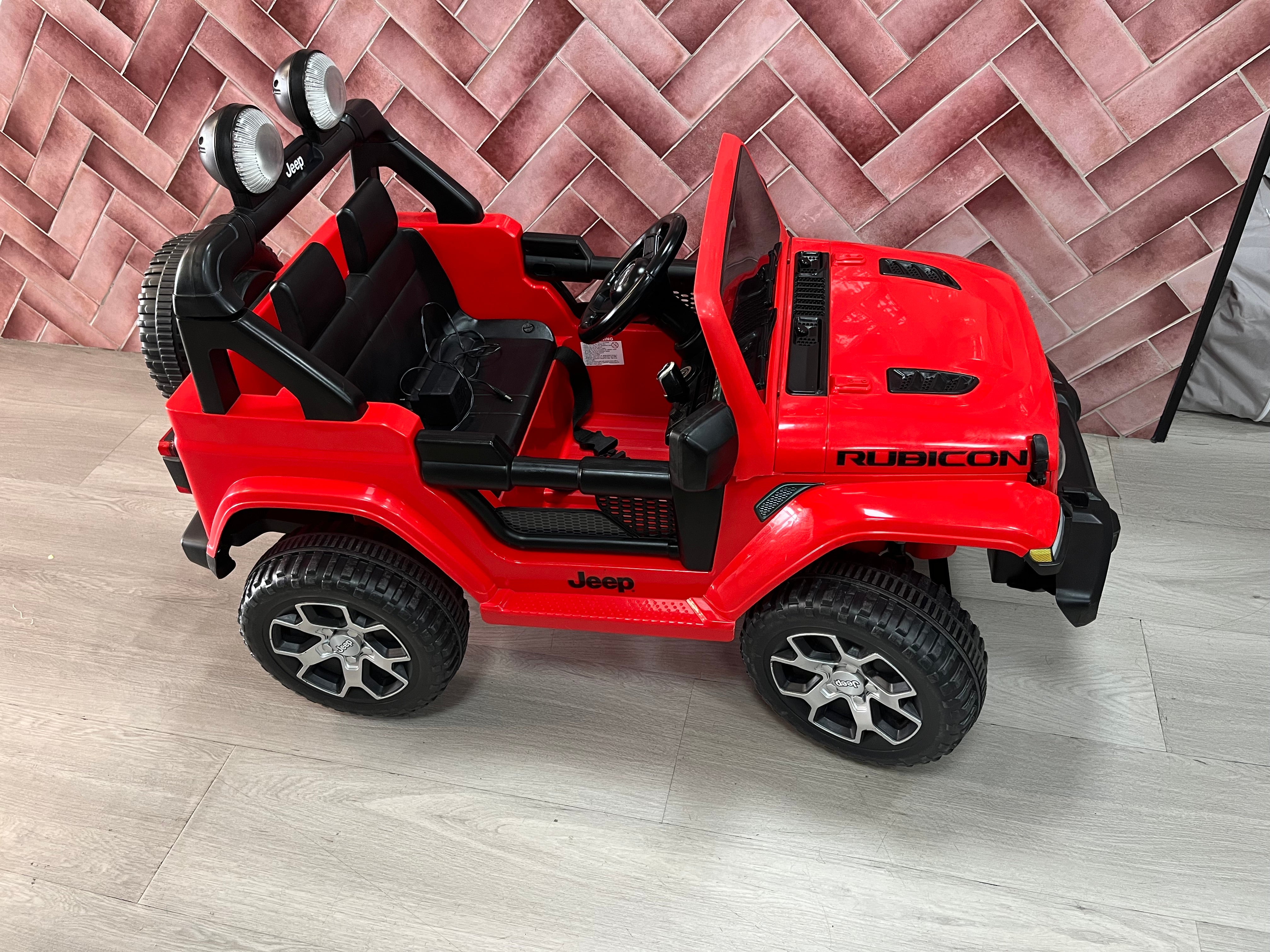 Kids Electric Ride On i-Glide™ Jeep 4X4 Jeep Ride On (Red)*