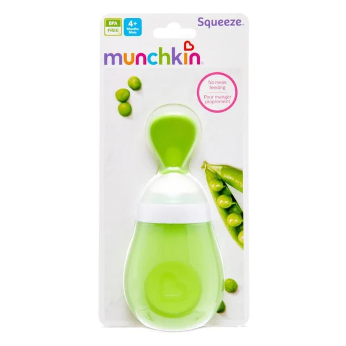 Munchkin Squeeze Spoon - Green