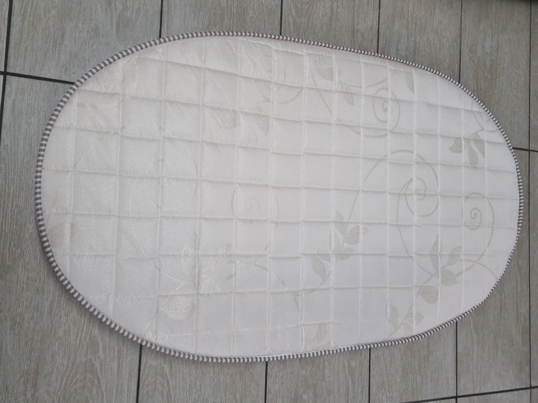Brand New Oval Cot Mattress (large)