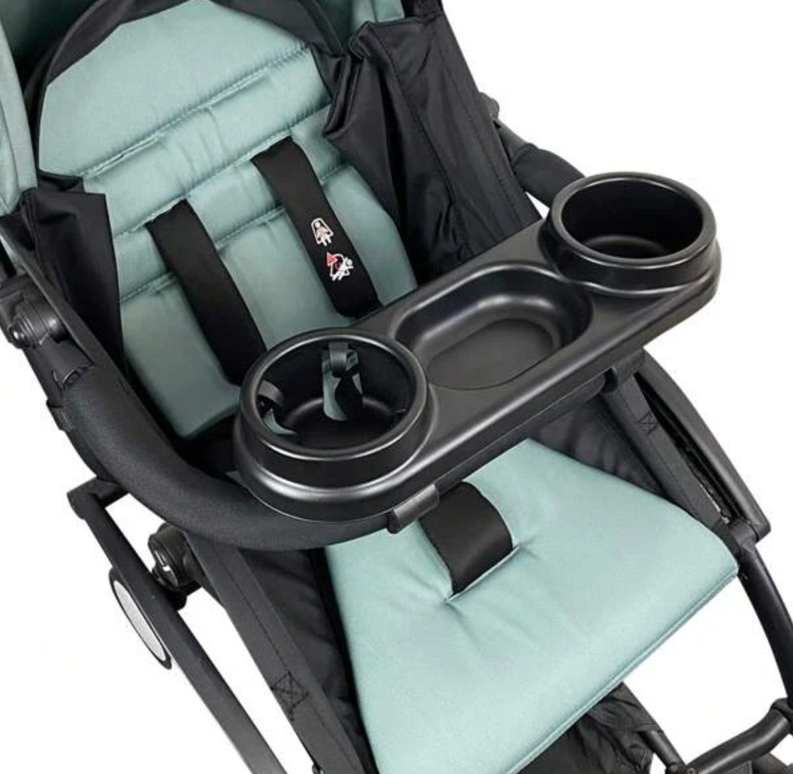 Baby Solid ABS Stroller Snack Tray