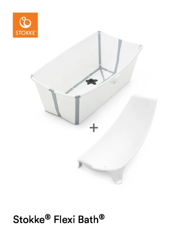 Stokke Flexi Bath Bundle - White/Grey