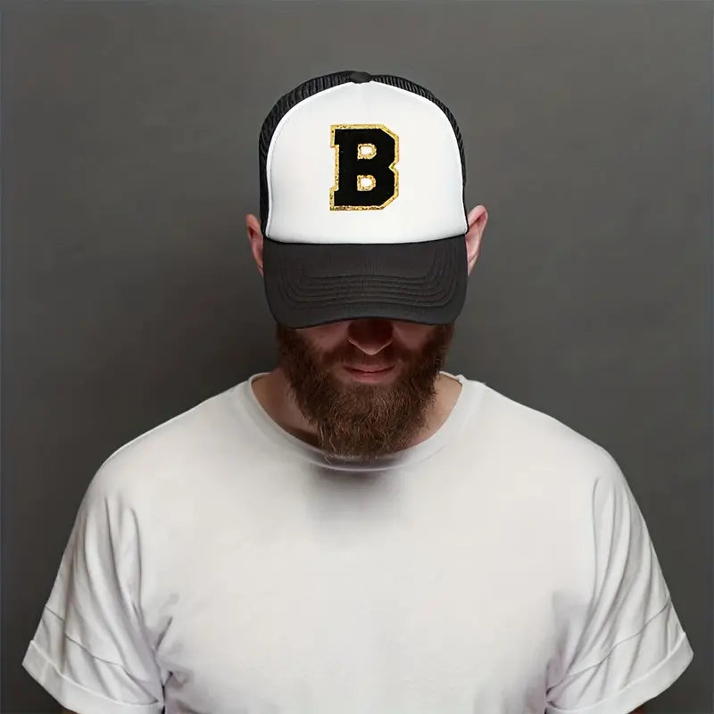 5.8cm Black Letter Patches A-Z