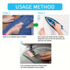 4.8cm-5.1cm Embroidery Black Letter Patch A-Z Iron On