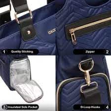 Colorland matilda tote baby changing bag Navy BRAND NEW