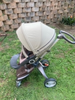 Stokke Xplory with cover kit and sibling board*