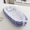 Baby Sleeping Pod - Navy/White