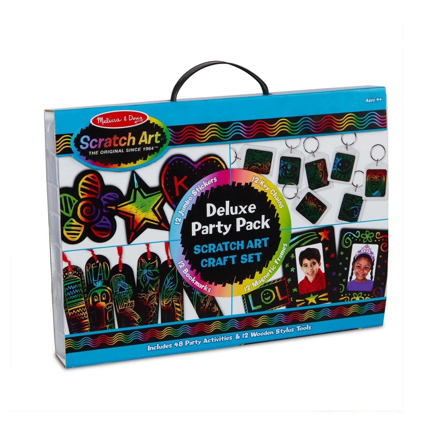 Melissa and Doug Scratch Art Deluxe Party Pack