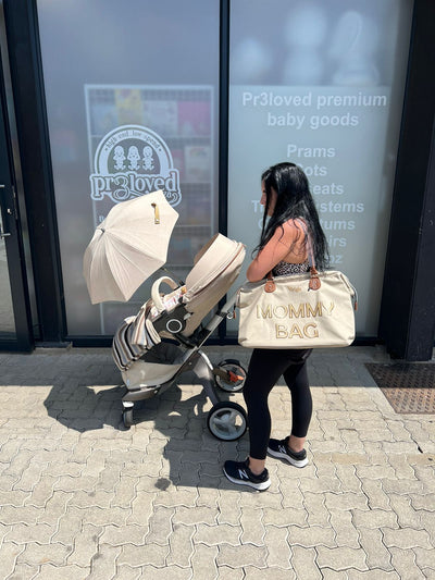 STYLO MOMMY BAG  - BEIGE