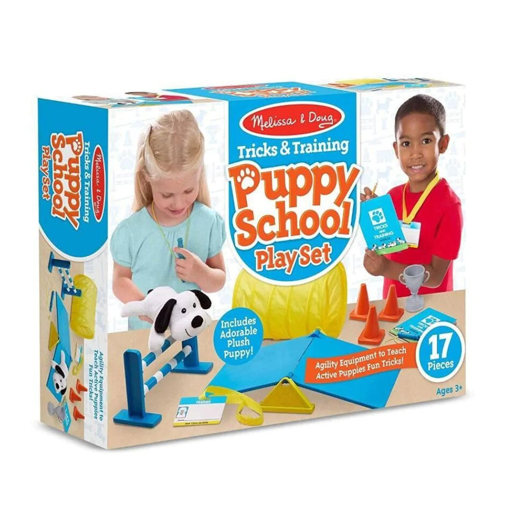 Melissa and Doug Tricks & Training Puppy School Play set