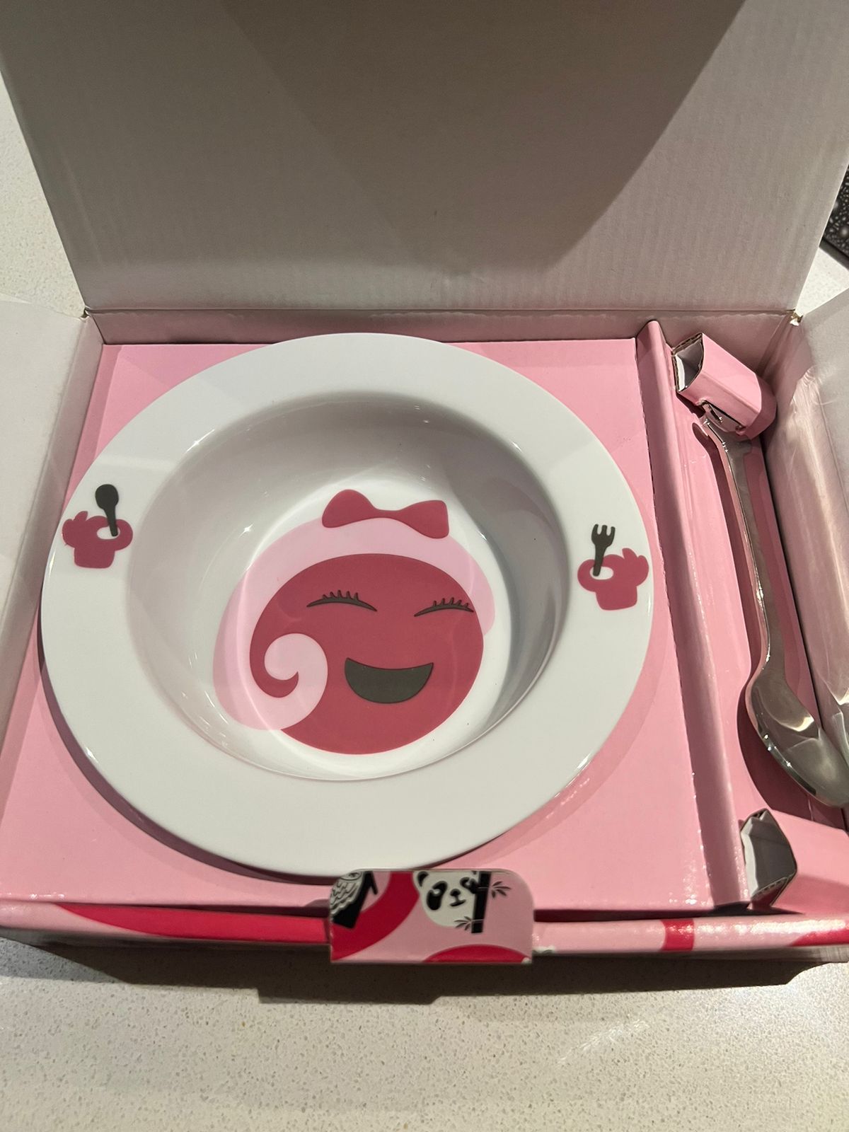 Carrol Boyes Girls Dinner Set Pink